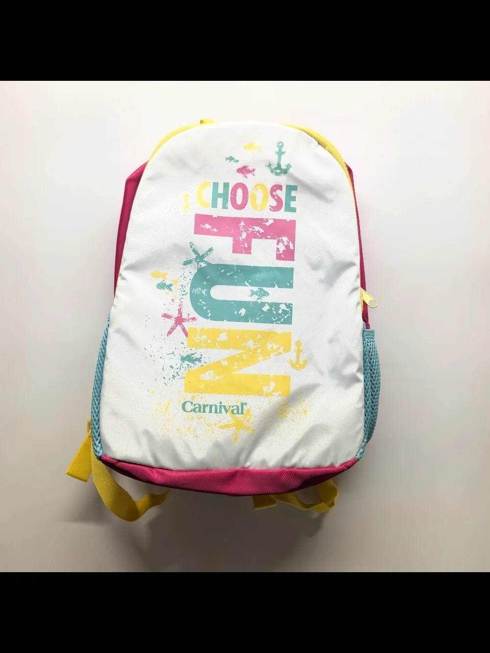 Carnival 'Choose Fun' Multicolor Backpack
